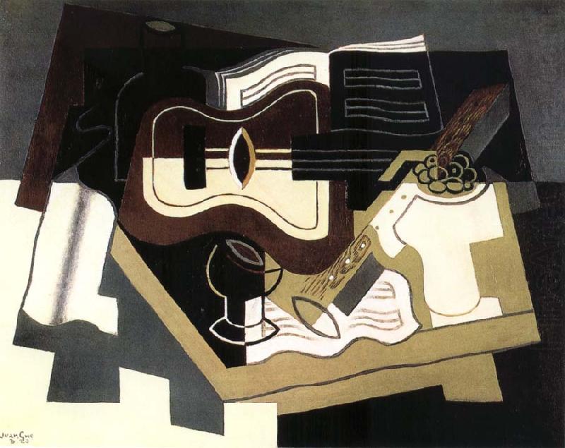 Juan Gris Guitar and clarinet china oil painting image